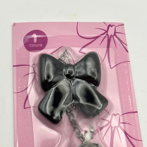 Black and Silver Bow Tea Steeper - Picture 4 of 4